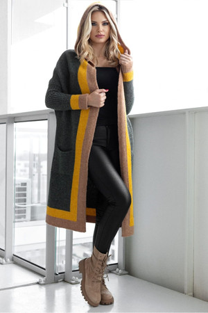 multicolor - Cardigan model 171315 PeeKaBoo U704-171315