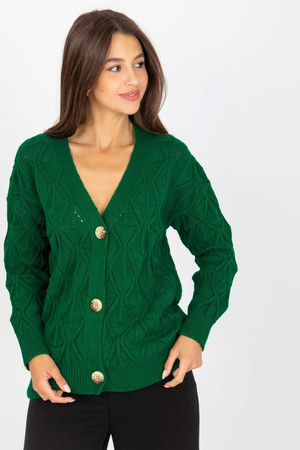 green - Cardigan model 170539 Rue Paris U704-170539