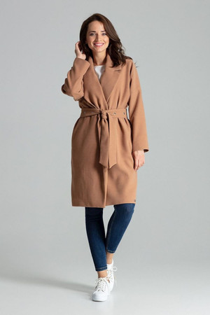 beige - Coat model 135895 Lenitif U704-135895
