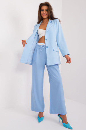 blue - Women trousers model 196175 Italy Moda U704-196175