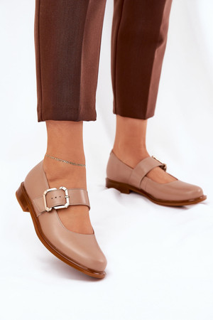 beige - Half shoes model 212574 Step in style U704-212574