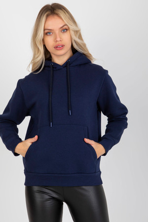 navy blue - Sweatshirt model 174733 Rue Paris U704-174733
