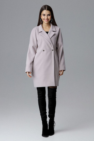 beige - Coat model 124231 Figl U704-124231
