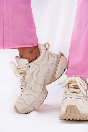 beige - Sport Shoes model 211307 Step in style U704-211307