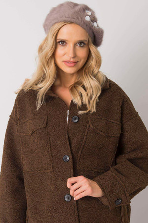 beige - Beret model 161134 AT U704-161134