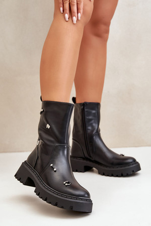 black - Boots model 199831 Step in style U704-199831