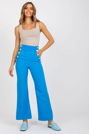 blue - Women trousers model 166893 Italy Moda U704-166893