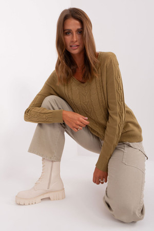 green - Jumper model 186578 AT U704-186578