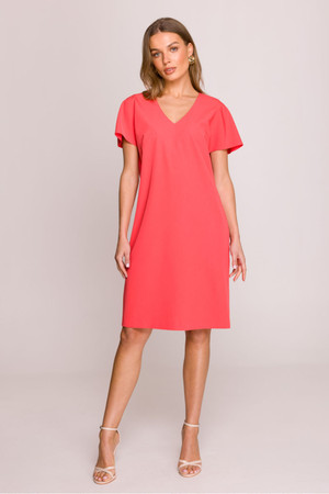 red - Daydress model 209142 Stylove U704-209142