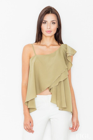 green - Blouse model 60711 Figl U704-60711