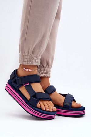 navy blue - Sandals model 193952 Step in style U704-193952