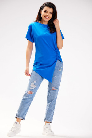 blue - Blouse model 182024 Infinite You U704-182024