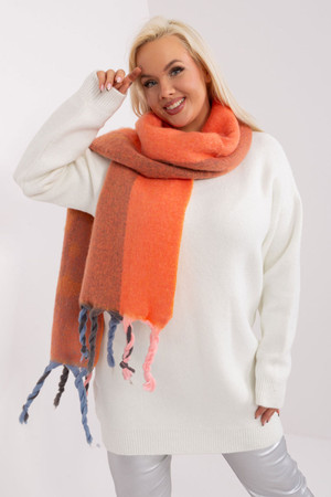 orange - Shawl model 190551 AT U704-190551