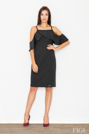 black - Daydress model 60716 Figl U704-60716