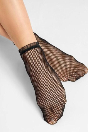 black - Socks model 196133 Fiore U704-196133