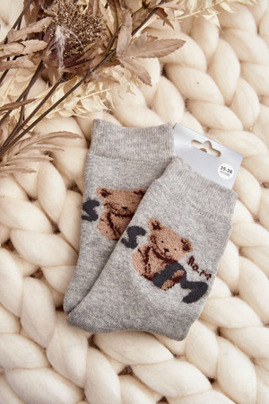 grey - Socks model 191176 Step in style U704-191176