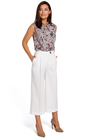 beige - Women trousers model 130475 Stylove U704-130475