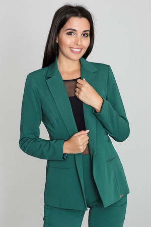 green - Jacket model 111083 Figl U704-111083