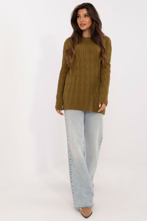green - Jumper model 199536 AT U704-199536
