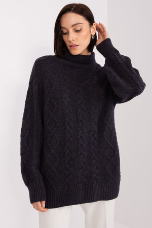 black - Turtleneck model 189219 AT U704-189219