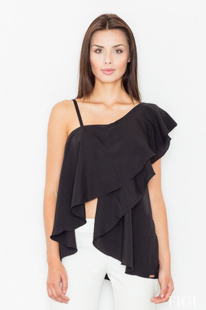black - Blouse model 60713 Figl U704-60713