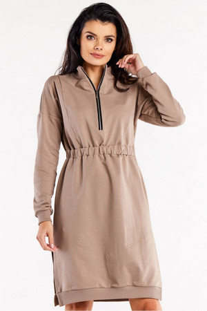 beige - Daydress model 188037 Infinite You U704-188037
