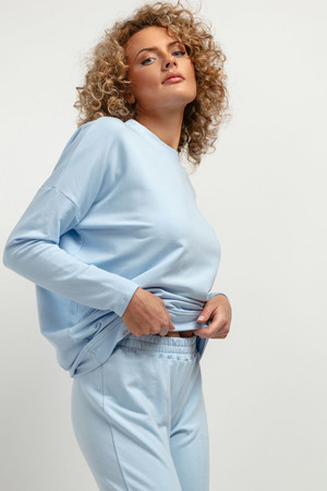 blue - Sweatshirt model 183218 Tessita U704-183218