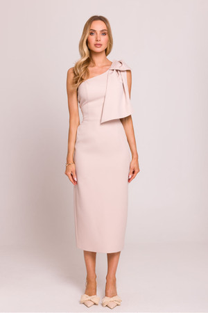 beige - Cocktail dress model 209268 Moe U704-209268