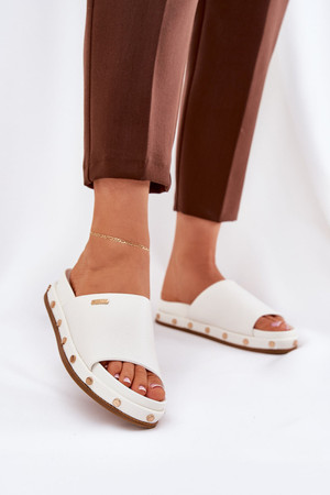 white - Platform sandals model 211687 Step in style U704-211687