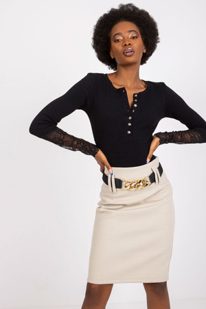 black - Blouse model 180882 Rue Paris U704-180882