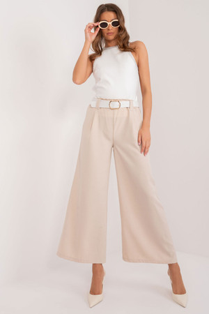 beige - Women trousers model 196220 Italy Moda U704-196220