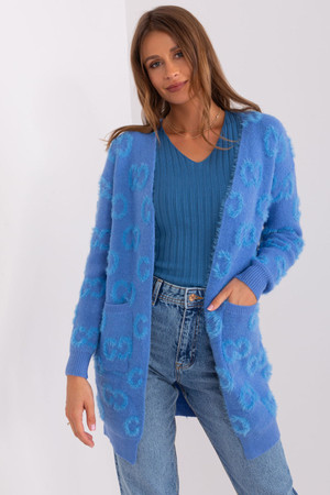 blue - Cardigan model 187764 AT U704-187764