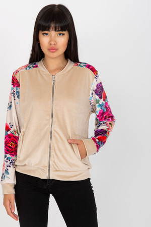 beige - Sweatshirt model 175424 Rue Paris U704-175424