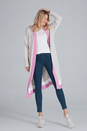 multicolor - Cardigan model 162732 Figl U704-162732