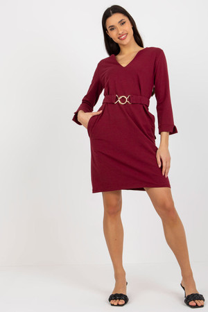 red - Daydress model 175676 Och Bella U704-175676
