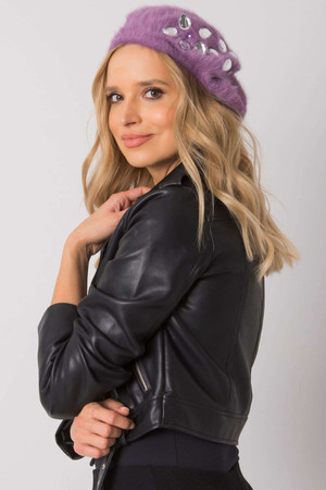 violet - Beret model 161137 AT U704-161137