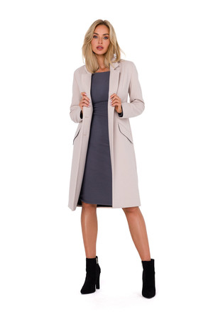 beige - Coat model 184730 Moe U704-184730