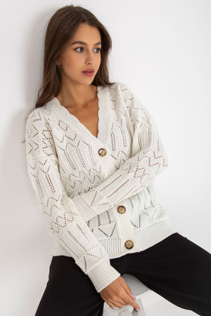 beige - Cardigan model 175414 Rue Paris U704-175414