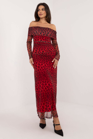 red - Evening dress model 202390 Italy Moda U704-202390