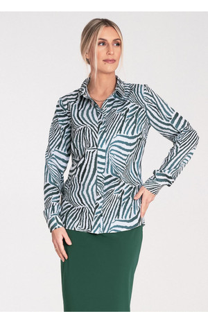 multicolor - Long sleeve shirt model 204302 Figl U704-204302