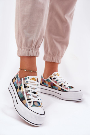 multicolor - Platform sneakers model 212731 Step in style U704-212731