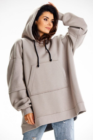 grey - Sweatshirt model 189462 Infinite You U704-189462
