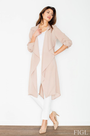 beige - Daydress model 60195 Figl U704-60195