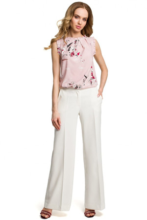 beige - Women trousers model 117583 Moe U704-117583