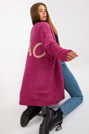 pink - Cardigan model 170979 Och Bella U704-170979