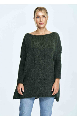 green - Jumper model 172105 Figl U704-172105
