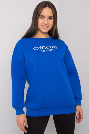 blue - Sweatshirt model 160856 Ex Moda U704-160856