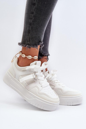 white - Platform sneakers model 196357 Step in style U704-196357
