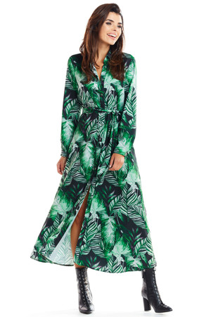 green - Daydress model 139531 awama U704-139531