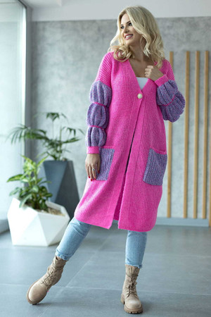 multicolor - Cardigan model 171311 PeeKaBoo U704-171311